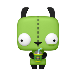 PRE-ORDER Invader Zim - GIR (with Drink) Pop! Vinyl Figure - PRE-ORDER