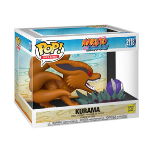 Naruto Shippuden - Kurama Glow Pop! Deluxe Vinyl Figure - PRE-ORDER