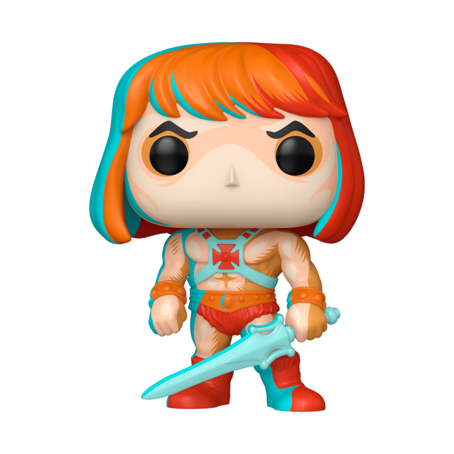 PRE-ORDER Masters of The Universe - He-Man (Retro Neon Deco) Pop! Vinyl Figure - PRE-ORDER