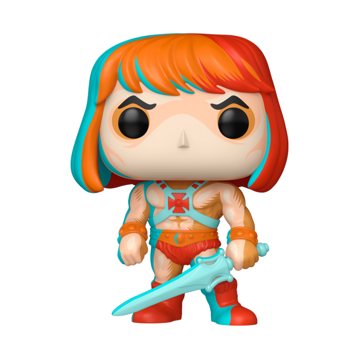 PRE-ORDER Masters of The Universe - He-Man (Retro Neon Deco) Pop! Vinyl Figure - PRE-ORDER