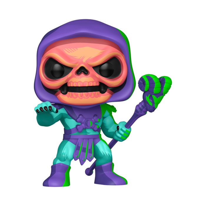 PRE-ORDER Masters of The Universe - Skeletor (Retro Neon Deco) Pop! Vinyl Figure - PRE-ORDER