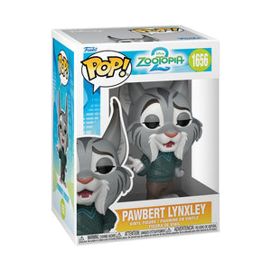 PRE-ORDER Zootopia 2 - Pawbert Lynxley Pop! Vinyl Figure - PRE-ORDER