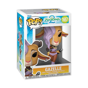 PRE-ORDER Zootopia 2 - Gazelle Pop! Vinyl Figure - PRE-ORDER