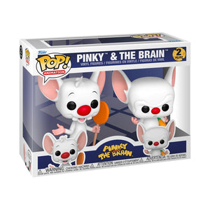 PRE-ORDER Pinky & The Brain - Pinky & The Brain Pop! Vinyl Figure - PRE-ORDER