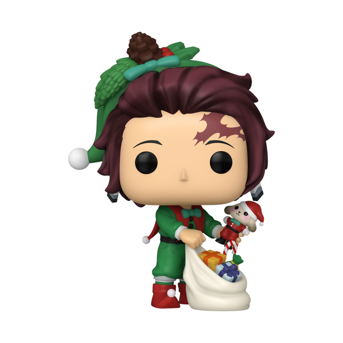 PRE-ORDER Demon Slayer - Tanjiro Kamado (Holiday) Pop! Vinyl Figure - PRE-ORDER