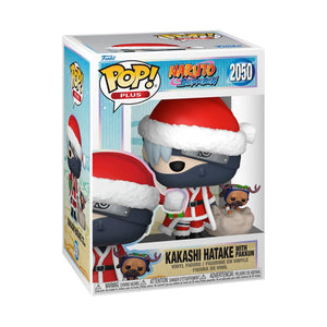 PRE-ORDER Naruto: Shippuden - Kakashi Hatake with Pakkun (Holiday) Pop! Vinyl Figure - PRE-ORDER