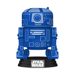 PRE-ORDER Star Wars - R2-D2 (Blueprint) Pop! Vinyl Figure - PRE-ORDER