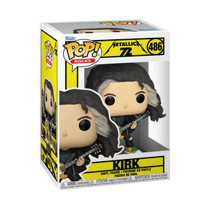 PRE-ORDER Metallica - Kirk (72 Seasons) Pop! Vinyl Figure - PRE-ORDER