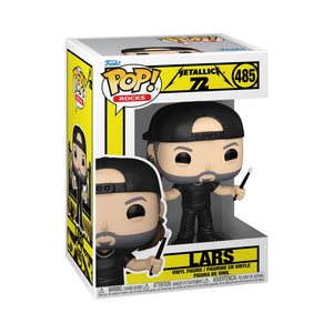PRE-ORDER Metallica - Lars (72 Seasons) Pop! Vinyl Figure - PRE-ORDER