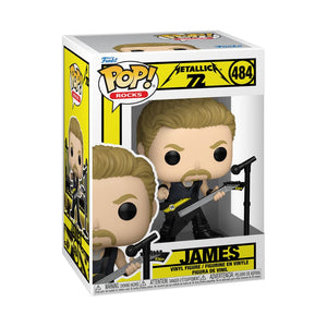 PRE-ORDER Metallica - James (72 Seasons) Pop! Vinyl Figure - PRE-ORDER