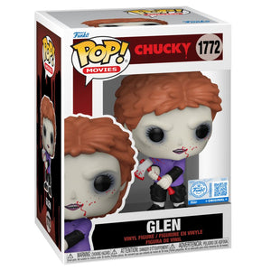 PRE-ORDER Chucky - Glen with Axe Exclusive Pop! Vinyl Figure - PRE-ORDER
