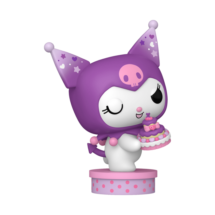 PRE-ORDER Hello Kitty and Friends - Kuromi with Cake 20th Anniversary Exclusive Pop! Vinyl Figure - PRE-ORDER