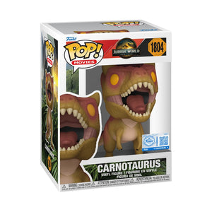 Jurassic World Rebirth - Carnotaurus Exclusive Pop! Vinyl Figure