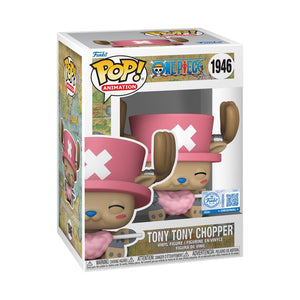 PRE-ORDER One Piece - Tony Tony Chopper with Cotton Candy Exclusive Pop! Vinyl Figure - PRE-ORDER