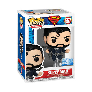 PRE-ORDER DC Comics - Superman (Black Suit) Exclusive Pop! Vinyl Figure - PRE-ORDER
