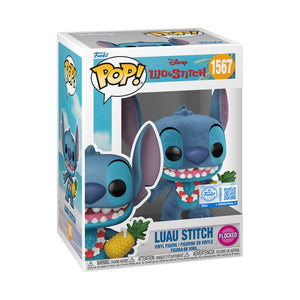 PRE-ORDER Lilo & Stitch - Luau Stitch Flocked Exclusive Pop! Vinyl Figure - PRE-ORDER