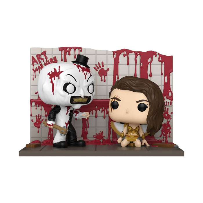 PRE-ORDER Terrifier - Art vs Sienna Exclusive Pop! Moment Vinyl Figure - PRE-ORDER