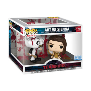 PRE-ORDER Terrifier - Art vs Sienna Exclusive Pop! Moment Vinyl Figure - PRE-ORDER