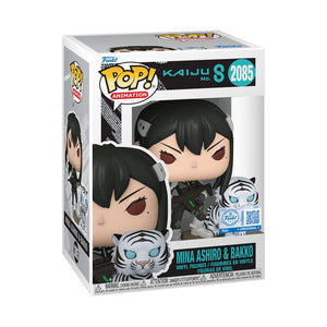 PRE-ORDER Kaiju No. 8 - Mina Ashiro and Bakko Exclusive Pop! Vinyl Figure - PRE-ORDER