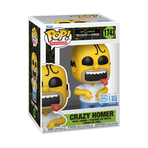 PRE-ORDER The Simpsons: Treehouse of Horror - Crazy Homer Exclusive Pop! Vinyl Figure - PRE-ORDER