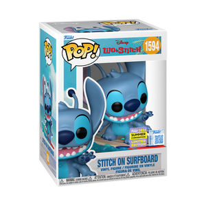 Lilo & Stitch - Stitch on Surfboard SDCC 2025 Exclusive Pop! Vinyl Figure