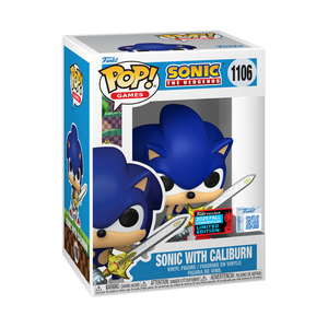 Sonic the Hedgehog - Sonic with Caliburn NYCC 2025 Exclusive Pop! Vinyl Figure