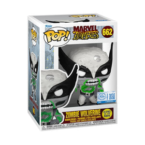 PRE-ORDER Marvel: Zombies - Zombie Wolverine Glow Exclusive Pop! Vinyl Figure - PRE-ORDER