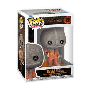 PRE-ORDER Trick 'R Treat - Sam with Pumpkin Pop! Vinyl Figure - PRE-ORDER