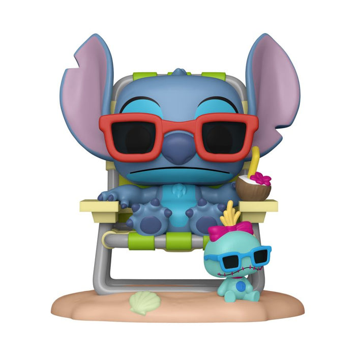 PRE-ORDER Lilo & Stitch - Stitch in Sunlounge Exclusive Pop! Premium Vinyl Figure - PRE-ORDER