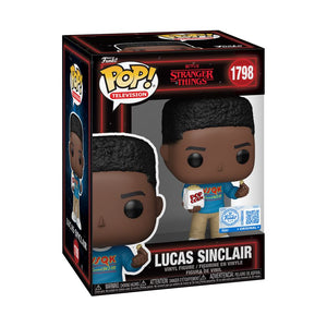 PRE-ORDER Stranger Things (Season 5) -  Lucas Sinclair with Popcorn Exclusive Pop! Vinyl Figure - PRE-ORDER
