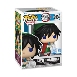 PRE-ORDER Demon Slayer - Giyu Tomioka (Holiday) Exclusive Pop! Vinyl Figure - PRE-ORDER