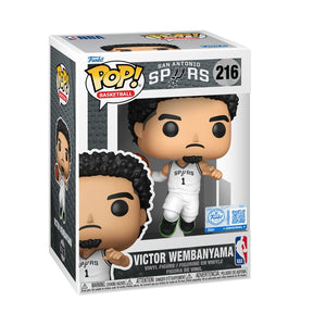 PRE-ORDER NBA Spurs - Victor Wembanyama Exclusive Pop! Vinyl Figure - PRE-ORDER