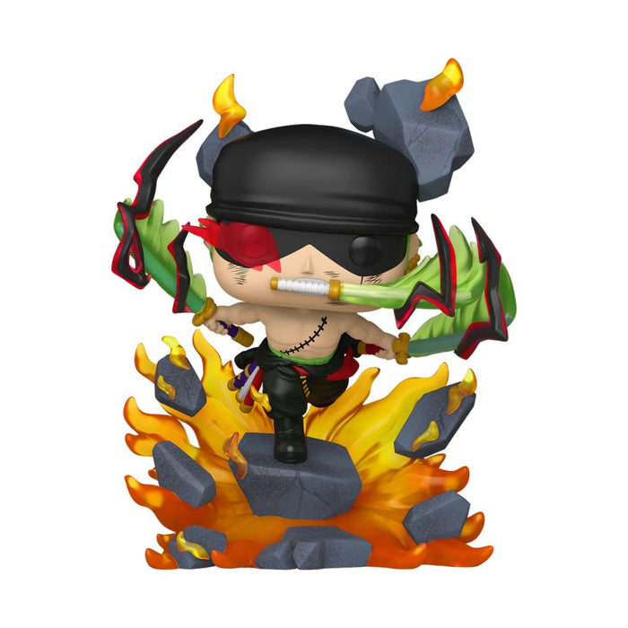 PRE-ORDER One Piece - Roronoa Zoro (King of Hell) Exclusive Pop! Premium Vinyl Figure - PRE-ORDER
