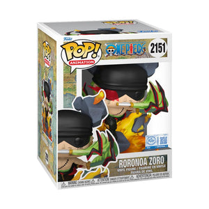 PRE-ORDER One Piece - Roronoa Zoro (King of Hell) Exclusive Pop! Premium Vinyl Figure - PRE-ORDER