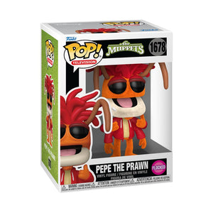 PRE-ORDER The Muppets - Pepe the Prawn (Flocked) Pop! Vinyl Figure - PRE-ORDER