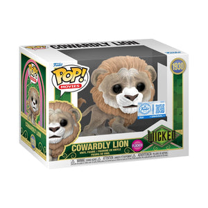 PRE-ORDER Wicked - Cowardly Lion Flocked Exlcusive Pop! Vinyl Figure - PRE-ORDER