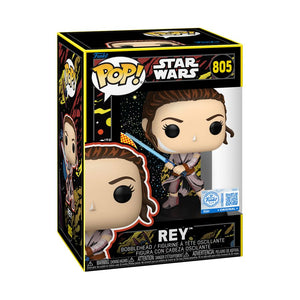 PRE-ORDER Star Wars - Rey (Retro) Exclusive Pop! Vinyl Figure - PRE-ORDER