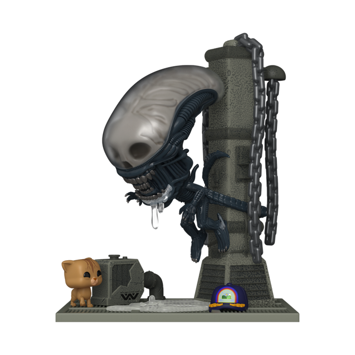 PRE-ORDER Alien - Xenomorph with Jonesy Pop! Deluxe Vinyl Figure - PRE-ORDER