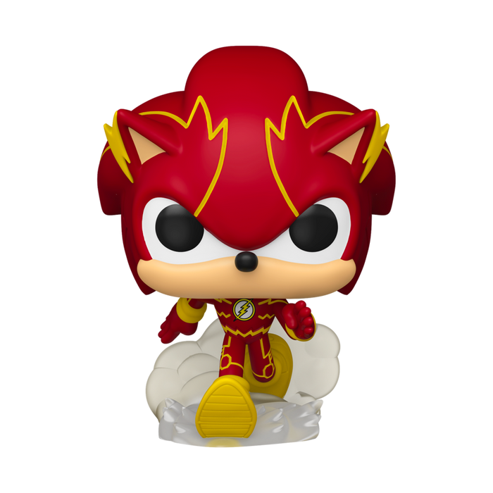 PRE-ORDER Justice League X Sonic the Hedgehog - Sonic as Flash Pop! Vinyl Figure - PRE-ORDER
