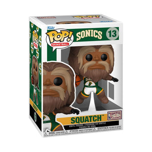 PRE-ORDER NBA Mascots - Seattle Sasquatch Pop! Vinyl Figure - PRE-ORDER