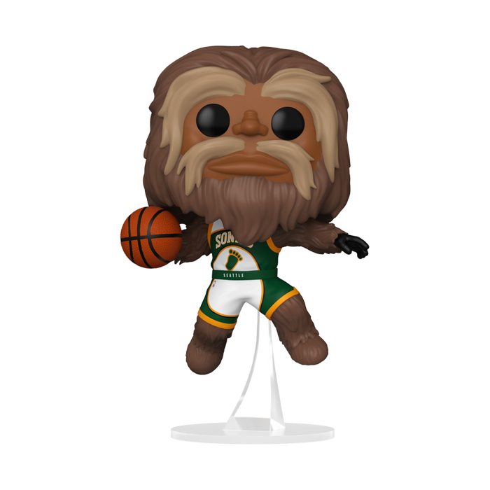 PRE-ORDER NBA Mascots - Seattle Sasquatch Pop! Vinyl Figure - PRE-ORDER