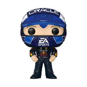 PRE-ORDER Formula One: Red Bull Racing - Max Verstappen with USA Helmet Exclusive Pop! Vinyl Figure - PRE-ORDER
