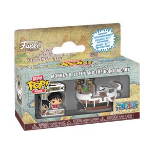 PRE-ORDER One Piece - Luffy with Going Merry Bitty Pop! Rides Vinyl Figure PRE-ORDER