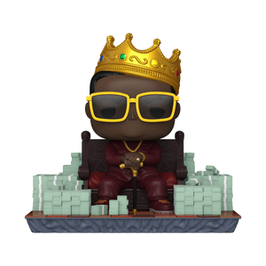 PRE-ORDER The Notorious B.I.G. - Notorious B.I.G. on Throne Pop! Deluxe Vinyl Figure - PRE-ORDER