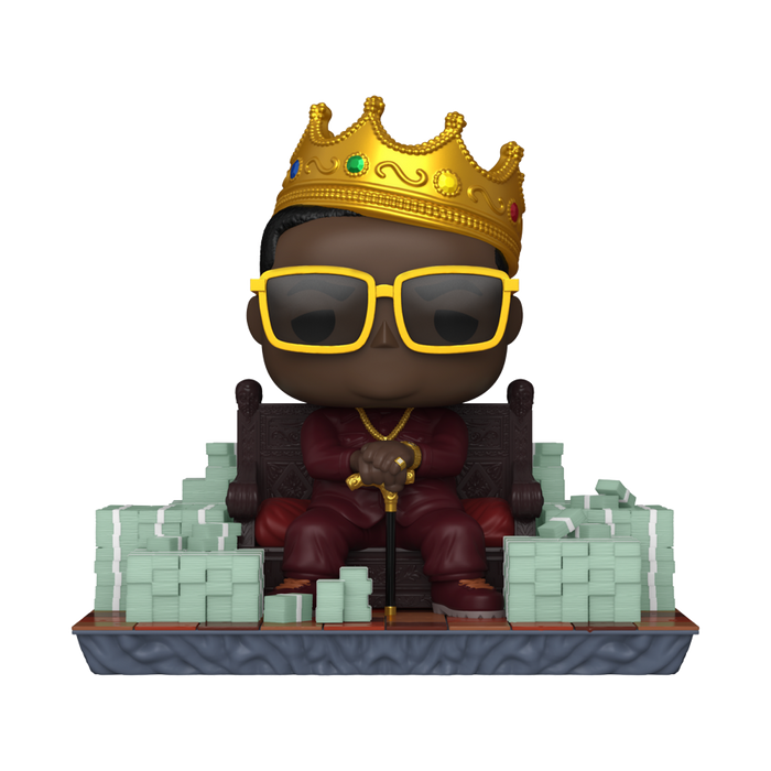 PRE-ORDER The Notorious B.I.G. - Notorious B.I.G. on Throne Pop! Deluxe Vinyl Figure - PRE-ORDER