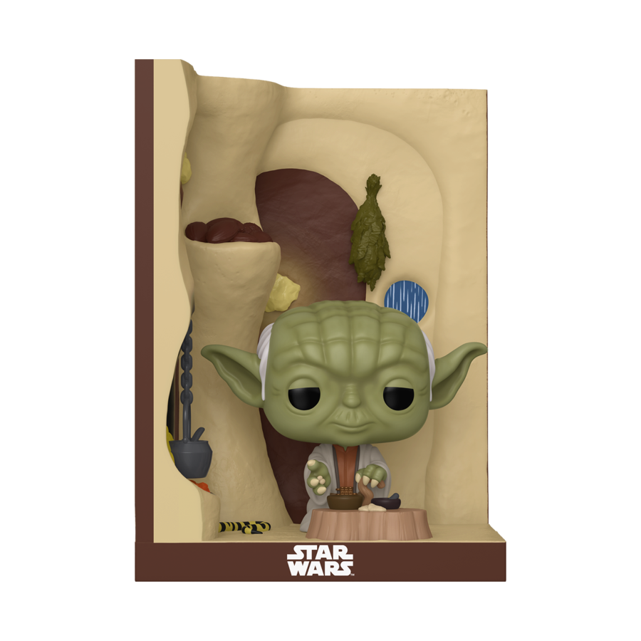 PRE-ORDER Star Wars - Yoda in His Hut Pop! Nook Vinyl Figure - PRE-ORDER