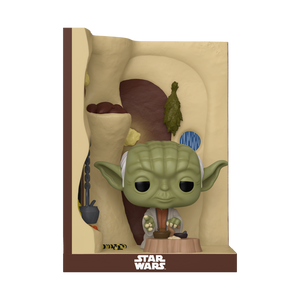 PRE-ORDER Star Wars - Yoda in His Hut Pop! Nook Vinyl Figure - PRE-ORDER