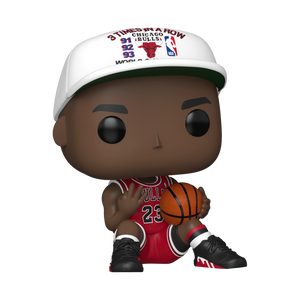 PRE-ORDER NBA: Bulls - Michael Jordan (3 Times in a Row) Pop! Vinyl Figure - PRE-ORDER