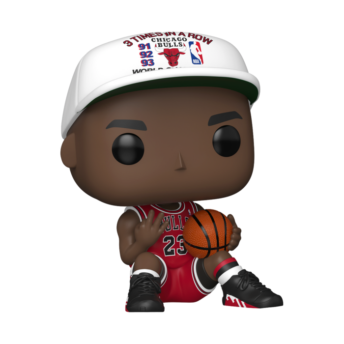 PRE-ORDER NBA: Bulls - Michael Jordan (3 Times in a Row) Pop! Vinyl Figure - PRE-ORDER