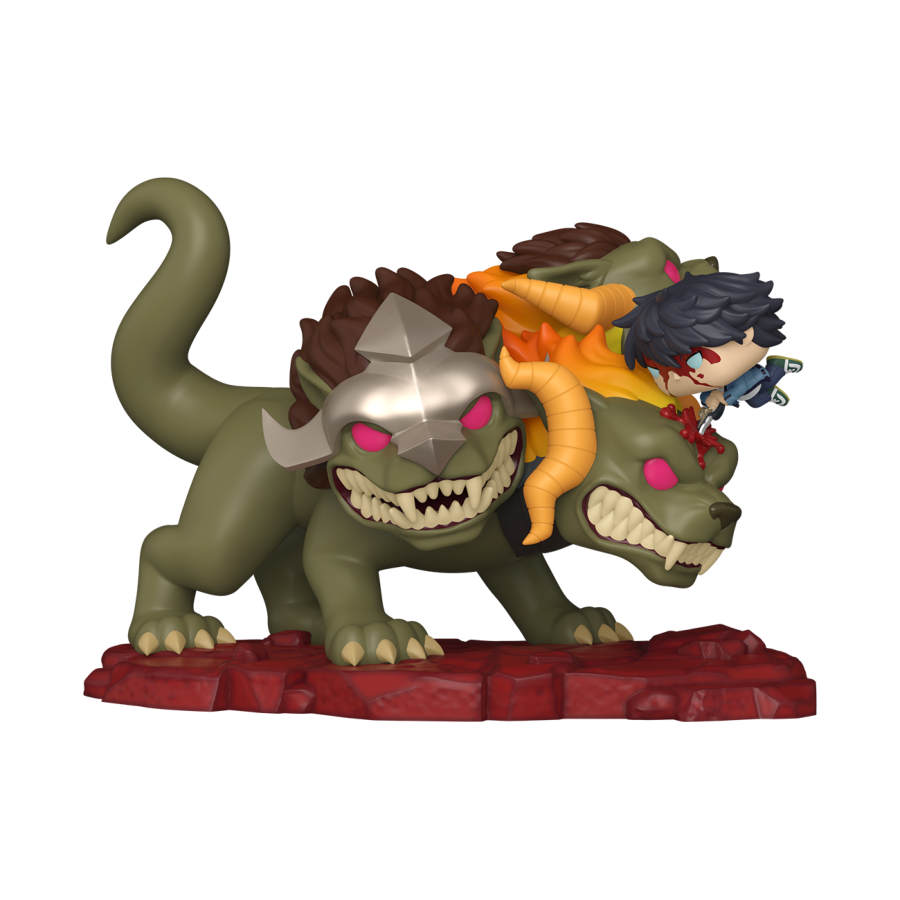 PRE-ORDER Solo Leveling - Sung Jinwoo vs Cerberus Pop! Deluxe Vinyl Figure - PRE-ORDER